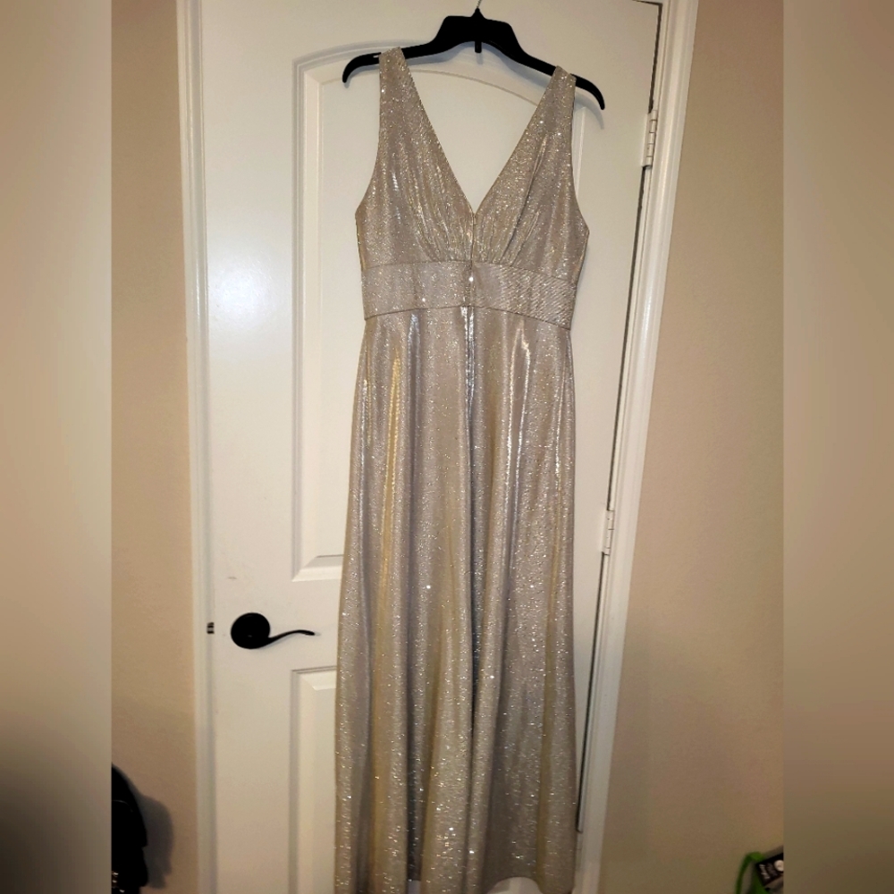 Champagne formal dress